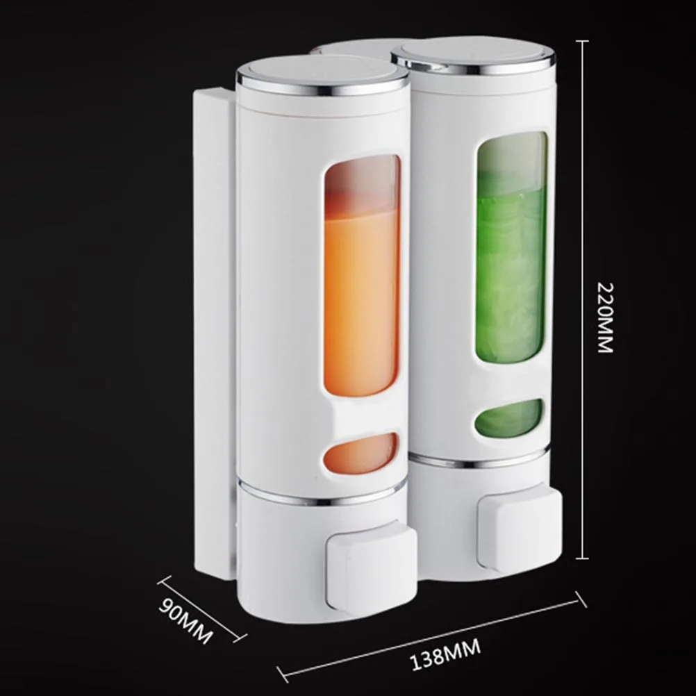 Диспенсер для мыла ванной комнаты пластиковый диспенсер жидкого настенный