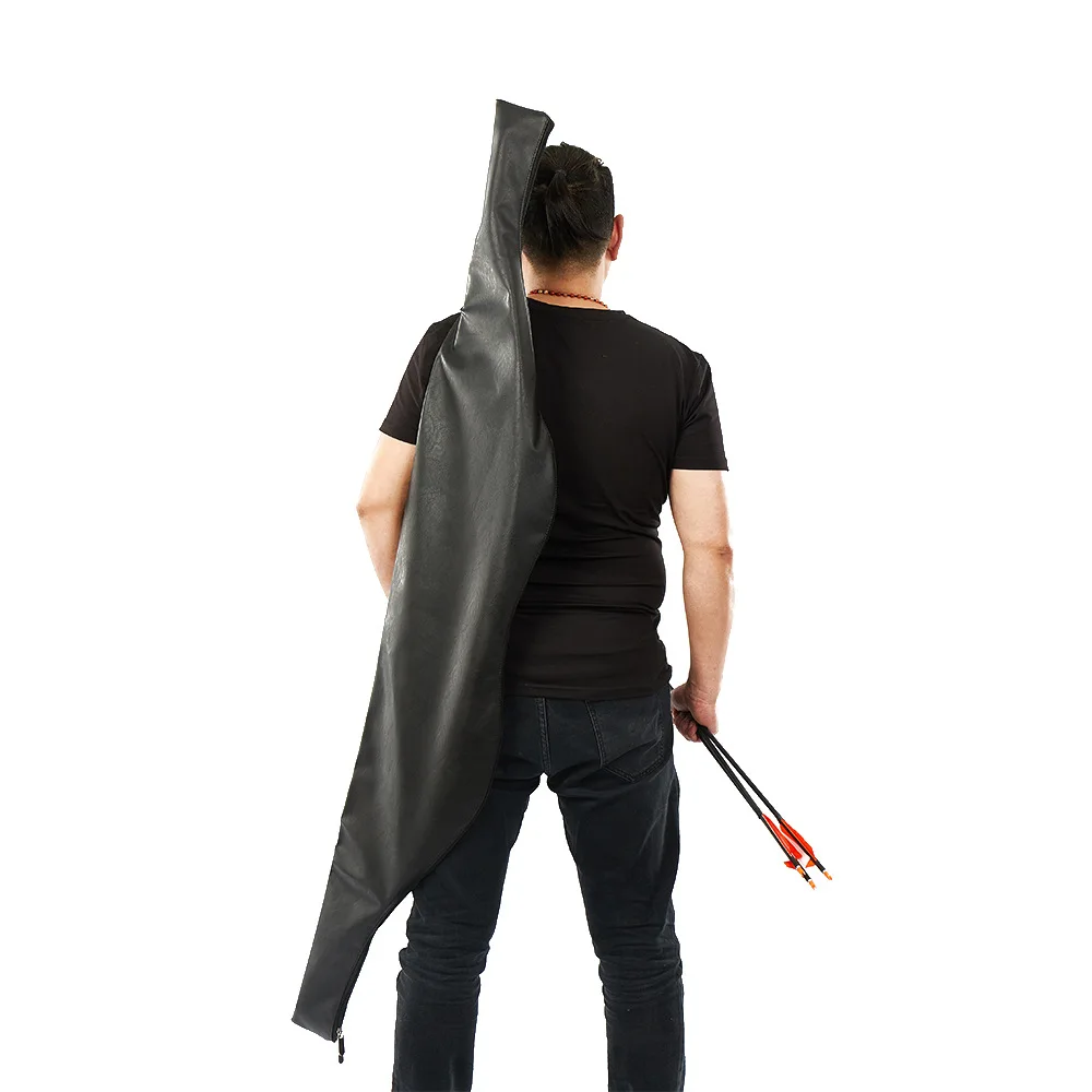 

Leather Archery Quiver Arrow Shooting Hunting Bag for Bow Arrows Compound Recurve Bow Bag Arrows Holder High Capacity
