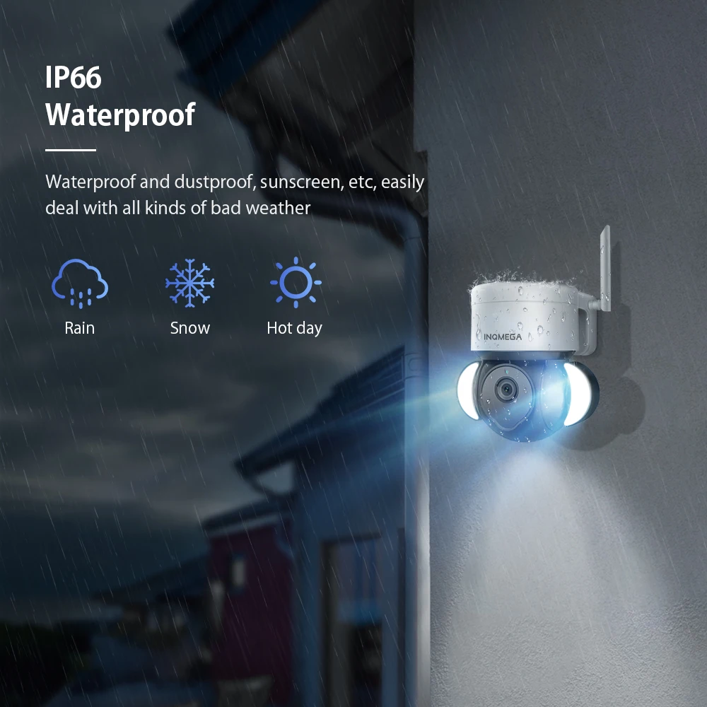 INQMEGA Wifi камера TUYA ip 5g интеллектуальное облако 1080P видеонаблюдение наружное
