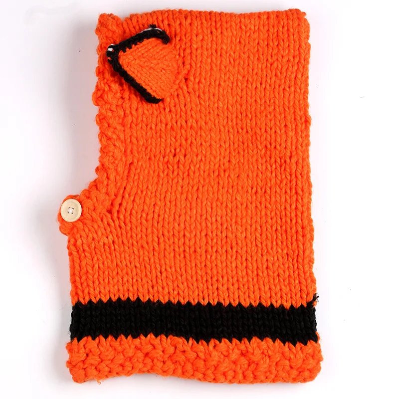 Manual Knitting Girls Keep Warm Coarse Wool Hat Cartoon Seven kinds Fox Weave Hat Kitty Squirrel Little Bear Rabbit Cloak Hat