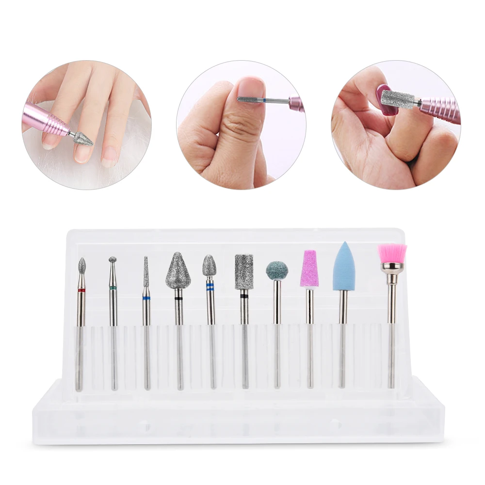 Набор фрез для маникюра и педикюра многофункциональные электрические