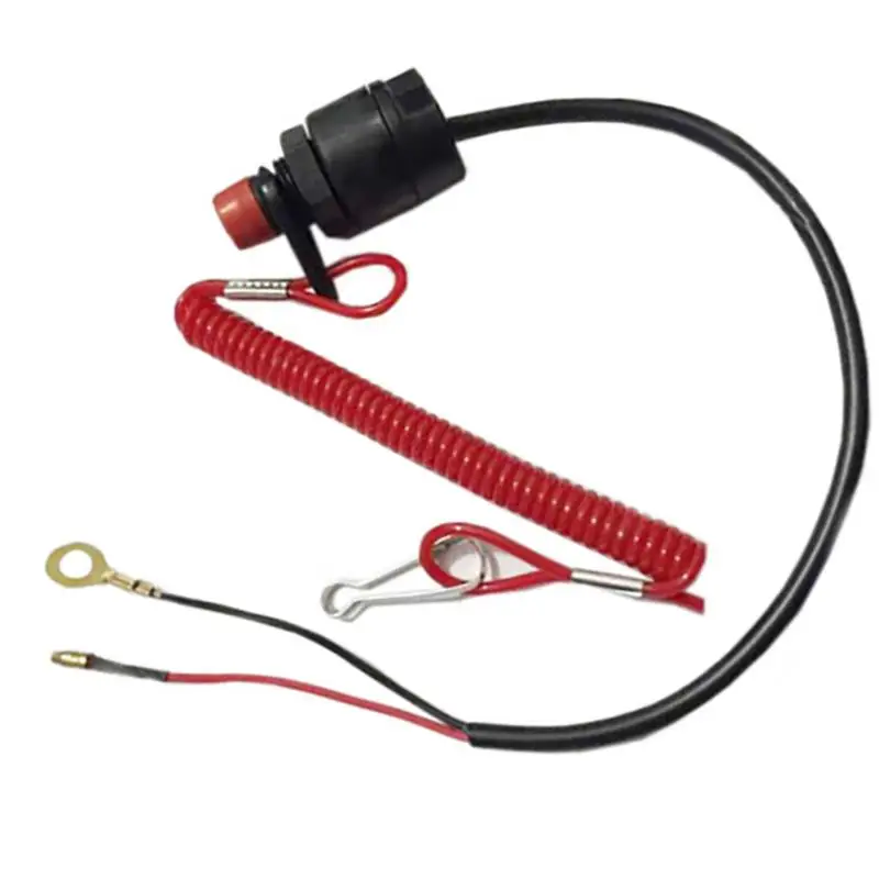 Кнопка аварийного отключения мотора подвесной лодки профессиональный шнур
