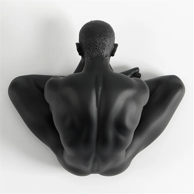 Форма для боди арта из смолы обнаженный мужской газовый декор силиконовая форма