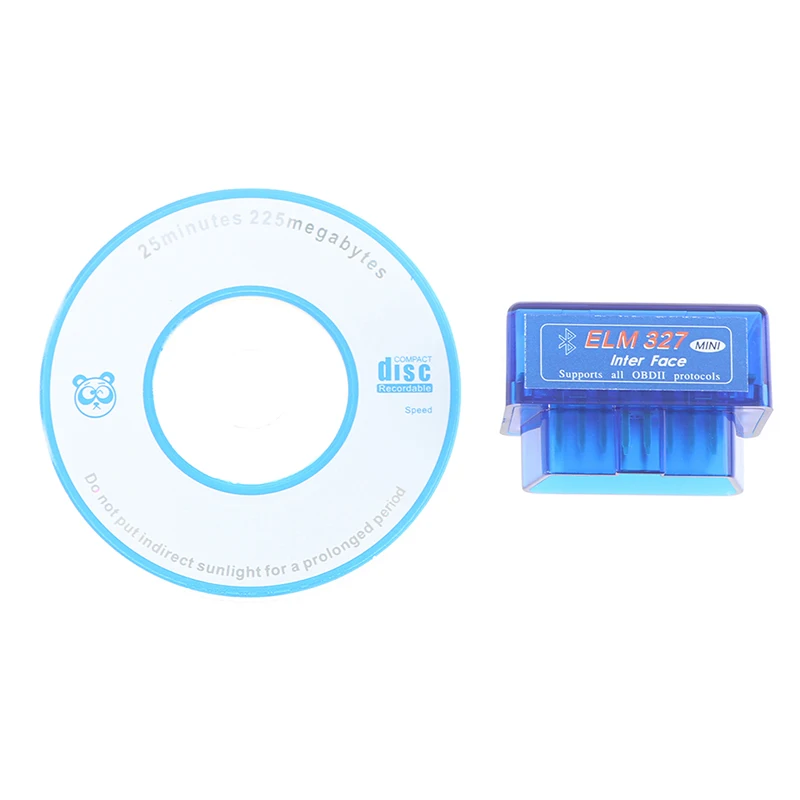 Super MINI ELM327 V2.1 Bluetooth-совместимый чип PIC18F25K80 работает для нескольких автомобилей ELM