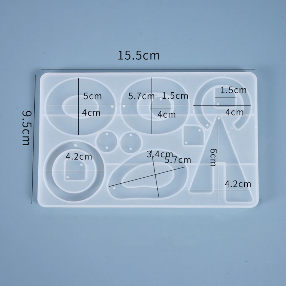 

Earring Pendant Resin Molds Silicone Mold For DIY UV Resin Epoxy Dried Flower Jewelry Making Casting Moulds Jewelry Tool