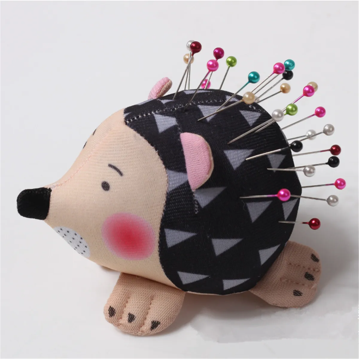 Kawaii ручной работы в виде Ёжика Мягкая тканевая шпилька подушки Pin лоскутного