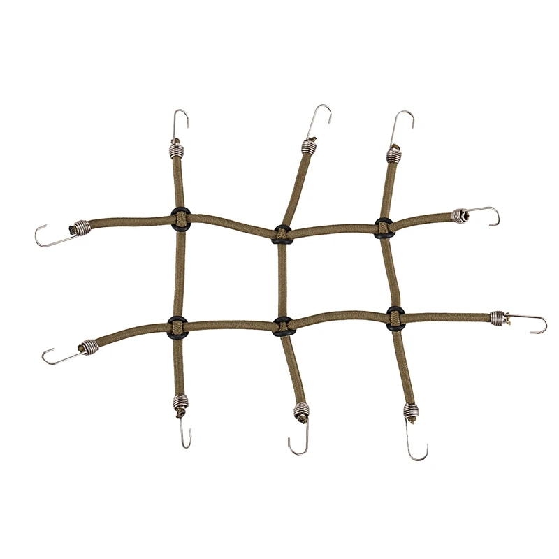 1:10 Rc Рок Гусеничный эластичный скалолазание авто крыша багажная сеть для осевого