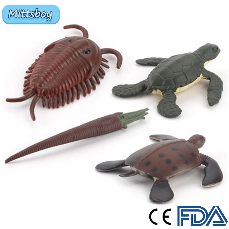 

Simulation Ancient Ocean Model Simulation Figures Trilobite Turtle Educational Toy for Children Baby Toy Figure Collection Gifts