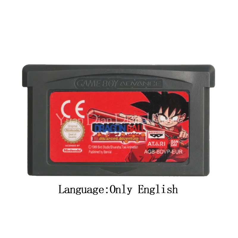 Картридж для игровой консоли Nintendo GBA карта Drago Ball Advanced Adventure европейская