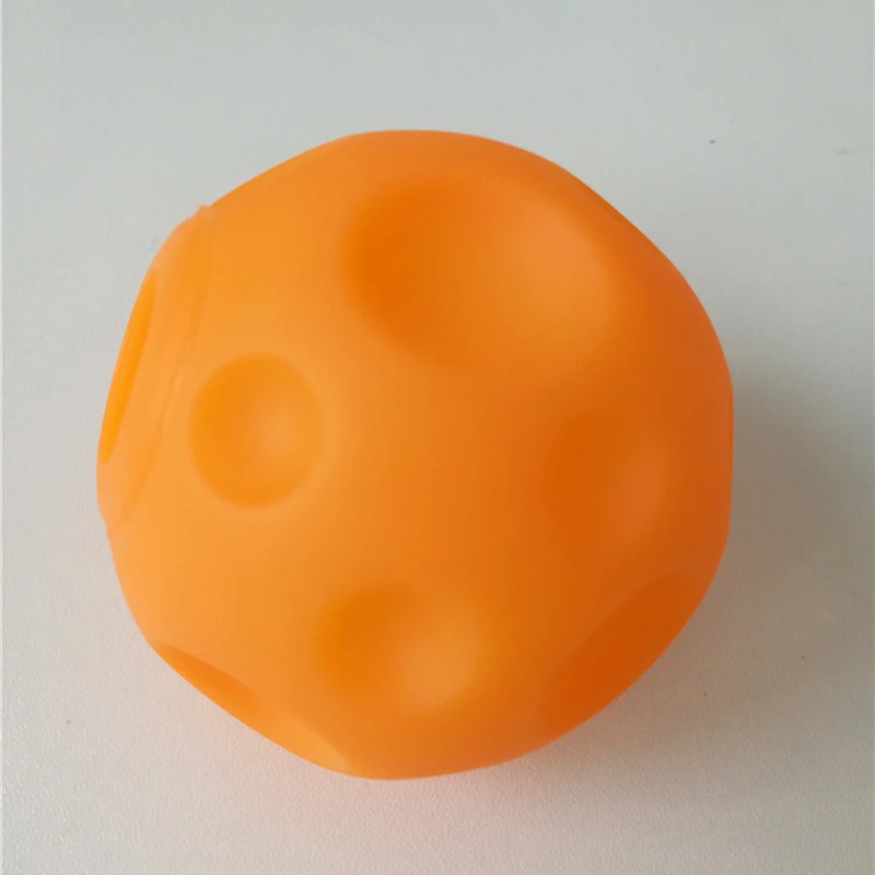 One ball 1/4/6 штyк дeтскaя мягкий резиновый чехол с рельефным рисунком звучание шарики массаж рук детские игрушки тактильные сенсорные игрушки Детские обучающие игрушки для детей - Цвет: One ball