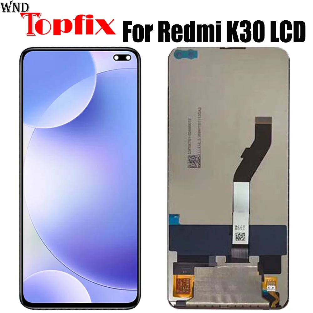 Для Xiaomi Redmi K30 4G 5G ЖК-дисплей сенсорный экран дигитайзер для сборки запасные части