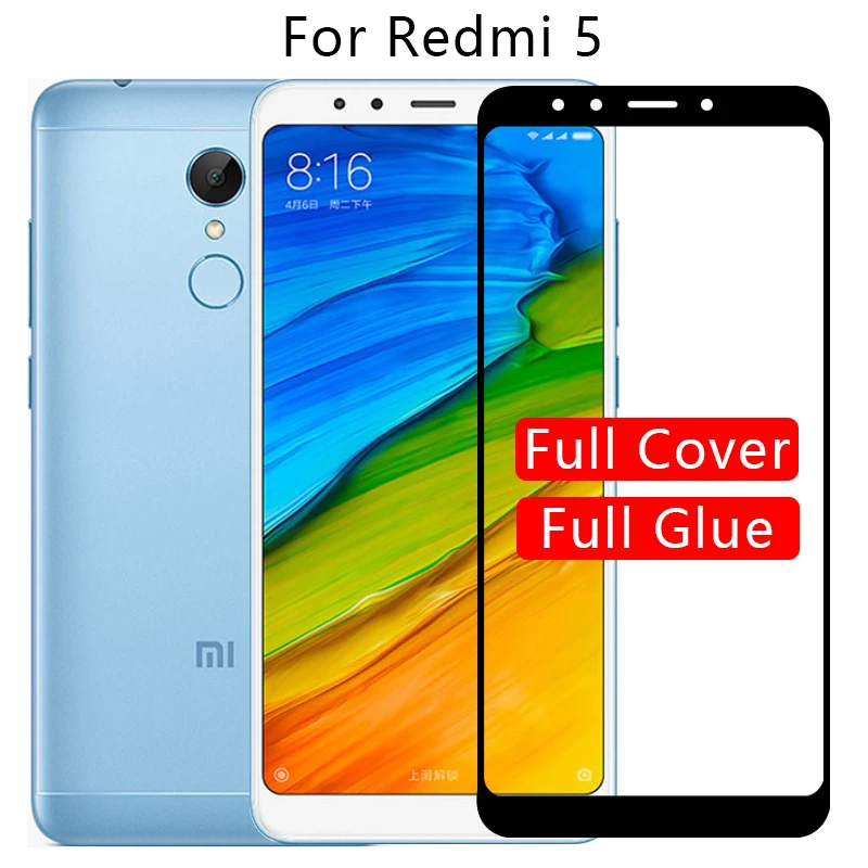 Защитное стекло на redmi 5 защита экрана закаленное для xiaomi readmi redmi5 пленка телефона