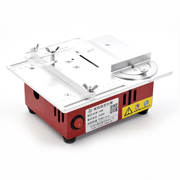 

T30 Table-Saw Electric Desktop Saws Household DIY Cutting Tool Woodworking Lathe Machine with 0-14mm Sawblade Lifting Height