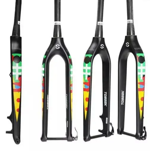 Коническая полностью углеродная MTB вилка 29er через ось Велосипедная 15 мм bicicletas