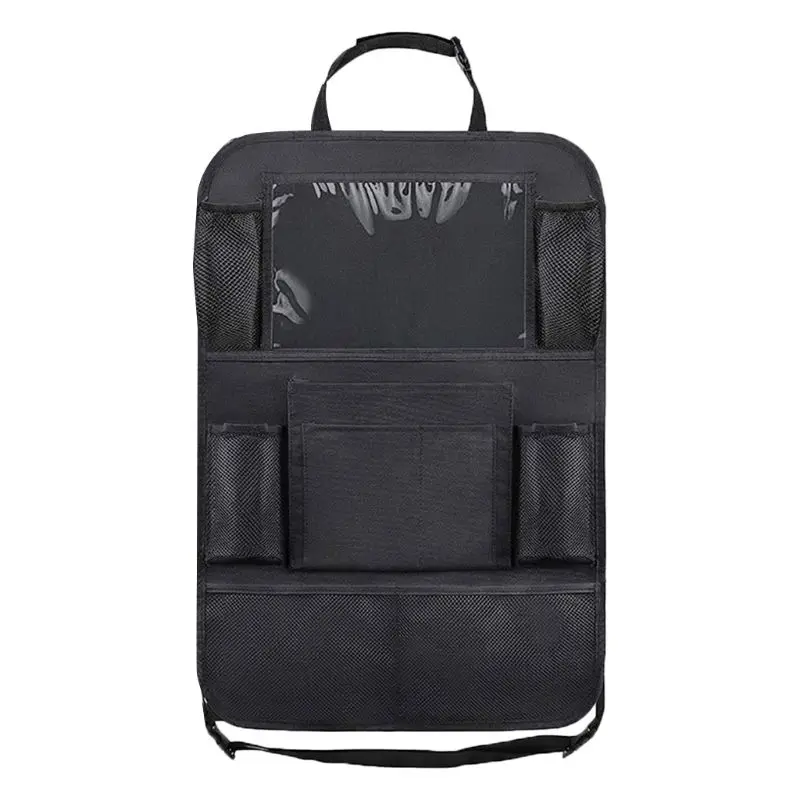 

Waterproof Vehicle Storage Sundries Bag Car Seat Back Protector Cover for Children Baby Kick Mat Protect Bag