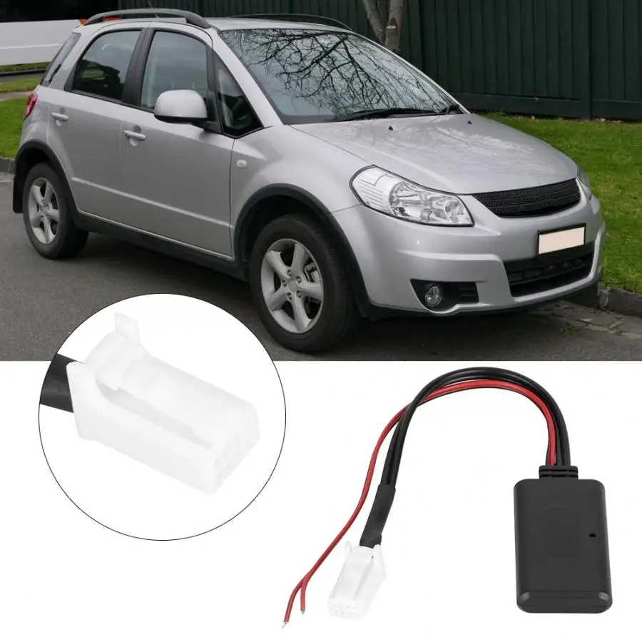 Беспроводной музыкальный ресивер Bluetooth 4 0 Aux аудио кабель для Suzuki SX4 2007 2010