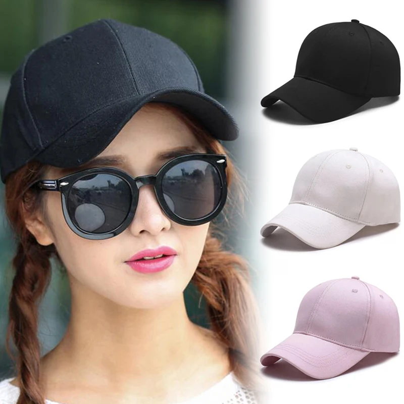 

Cotton Baseball Cap Classic Sports Hat with Adjustable Strap for Running Workout Outdoor Solid Color SM