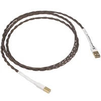 single crystal copper occ silver plated usb audio cable a b2 0 dac decoding hifi cable computer sound card mixer data
