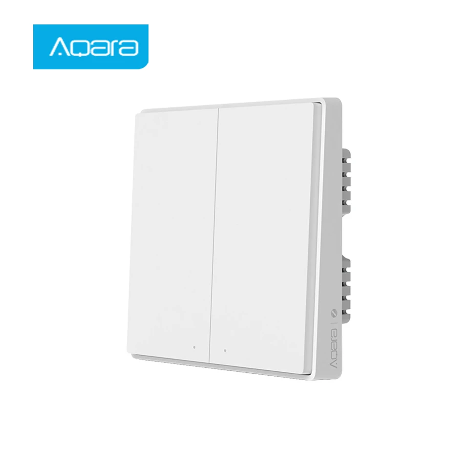 Умный настенный выключатель Aqara D1 Zigbee для умного дома Беспроводной Выключатель с