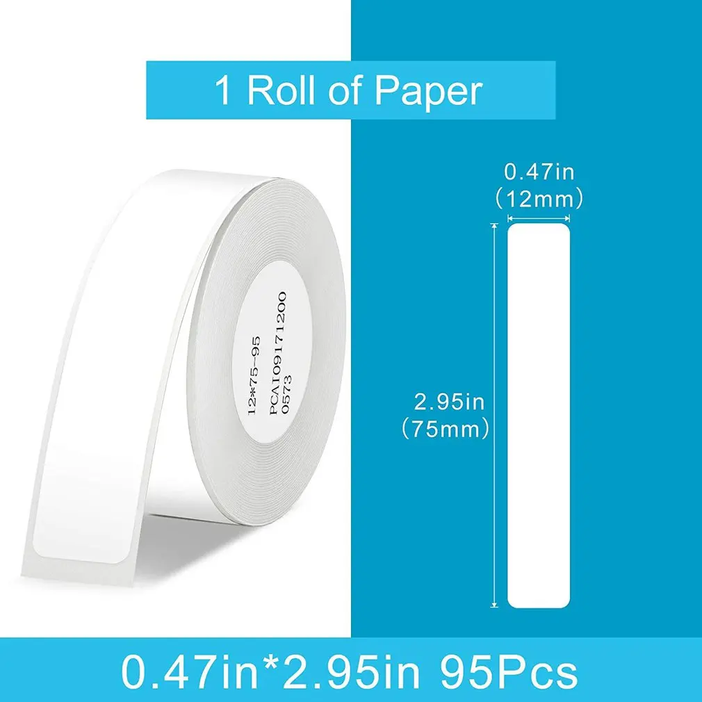 

230pcs roll 30mm Multipurpose Labels Rectangle Shaped Stickers For School Home And Office Labels Stickers