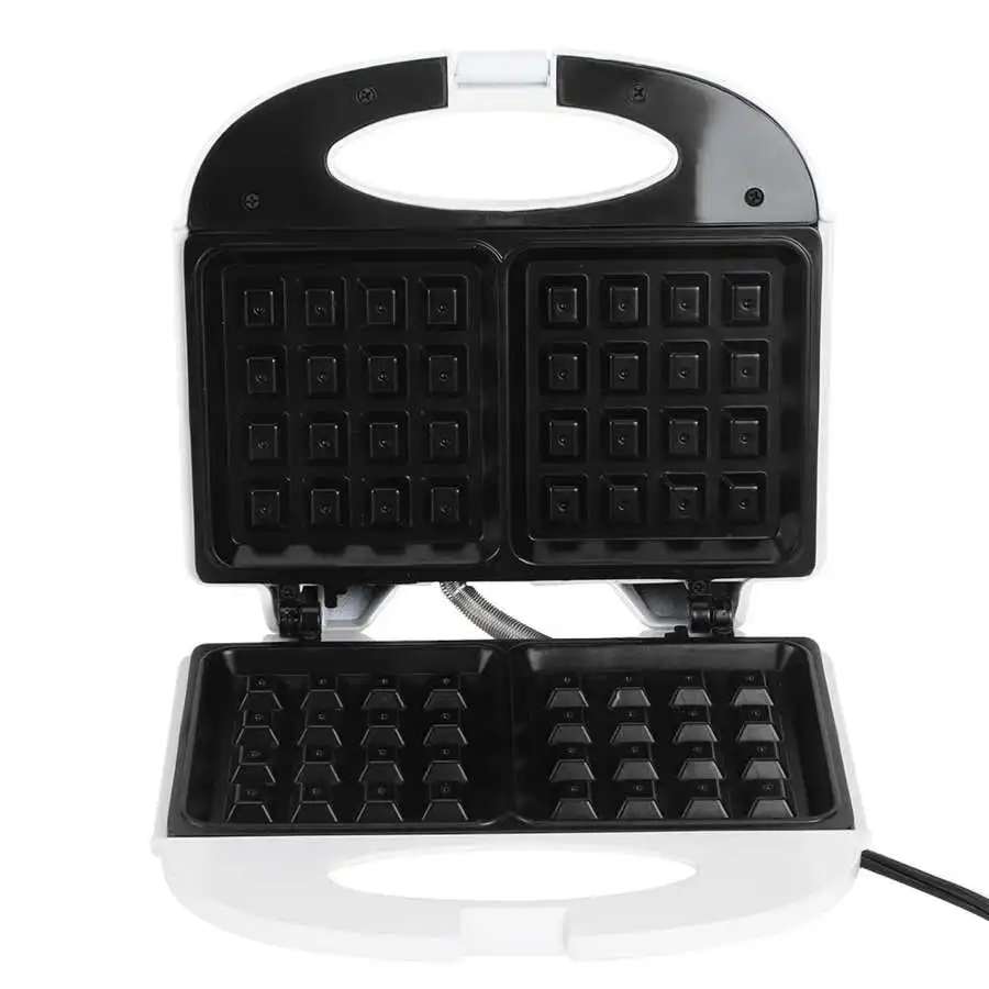 Kopen Elektrische Wafels Of Sandwich Maker Keuken Ontbijt Broodrooster Broodbakmachine Huishoudelijke Koken Bakken Pan Us Plug 110V