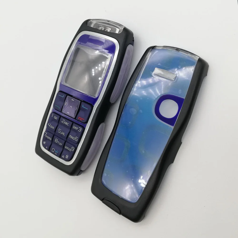 Крышка корпуса для Nokia 3220 передняя рамка + чехол на батарейку английские/русские