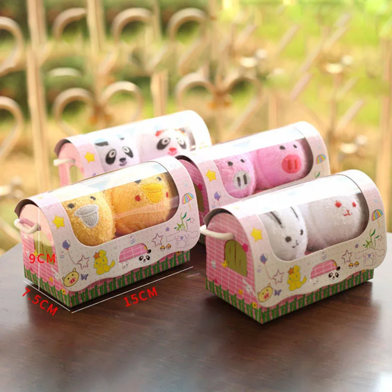 Горячая Распродажа полотенце в виде животного форме торта подарок мягкий милый