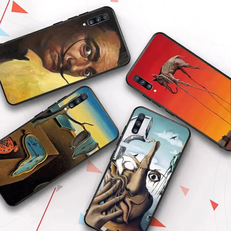 

Salvador Dali Art fashion pattern Phone Case for Samsung Galaxy A51 30s a71 Soft Silicone Cover for A21s A70 10 A30 Capa