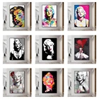 Полноразмернаякруглая картина из страз, сексуальная женская Мэрилин Монро, Постер сделай сам, алмазная вышивка, украшение для дома, вышивка крестиком