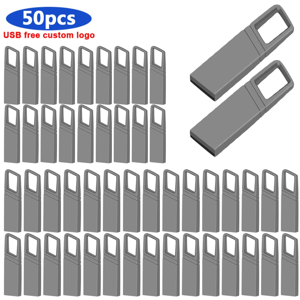 USB2.0 Flash Drive 50pcs/lot bulk cle usb stick 8GB 16GB 32GB 64GB 128GB PenDrive flash Memory Stick Pen Drive(free custom logo)