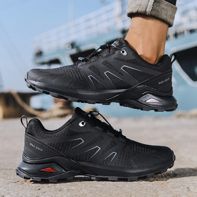 

Big Size 40-50 Hiking Boots Trekking Hiking Shoes for Men Anti Slip Camping Climbing Sneakers Man Outdoor Sport Shoes Male Work