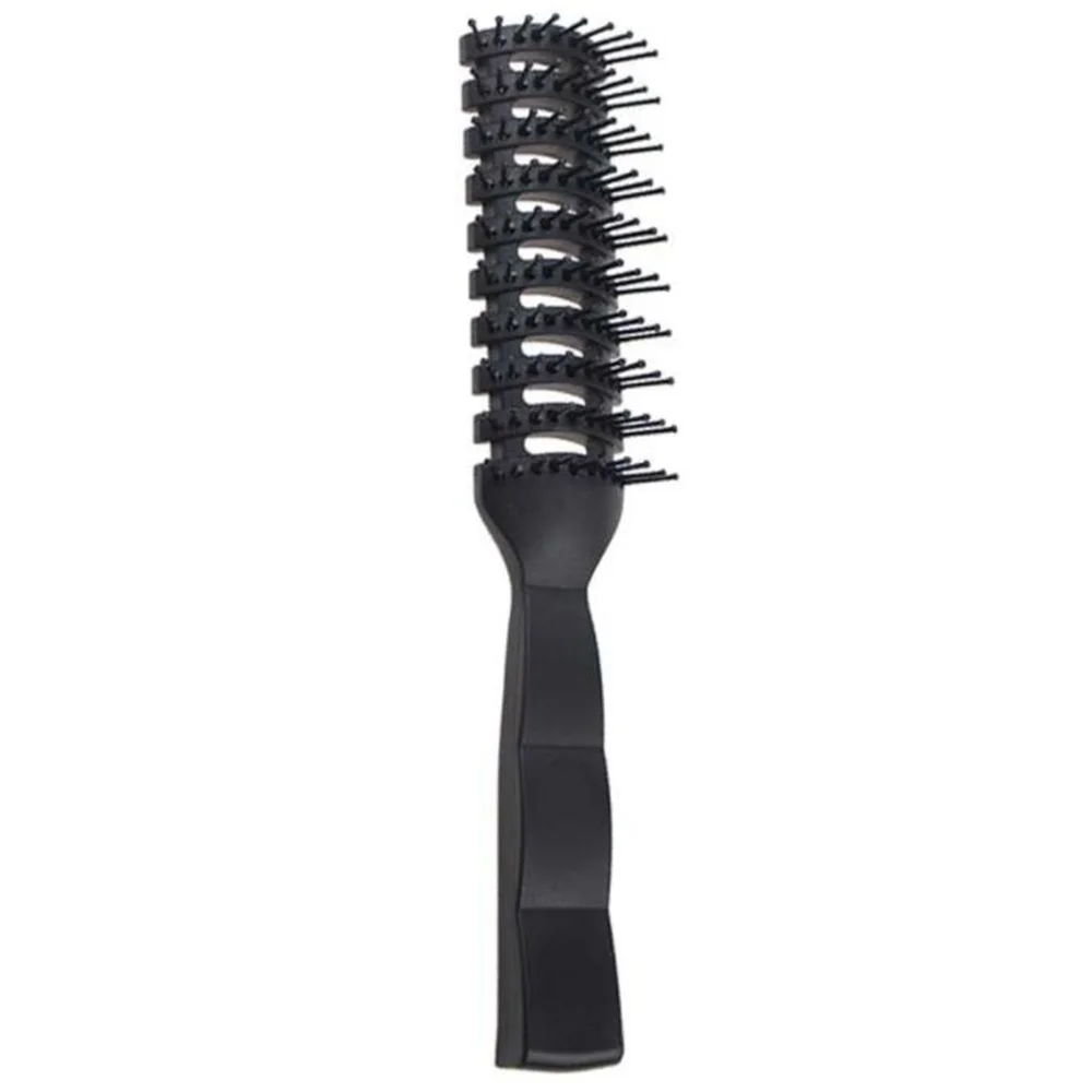

Black Massage Comb Hair Styling Tool Anti Static Professional Salon Curl Hair Combs Hairs Brush for Barber Women Men Girl New