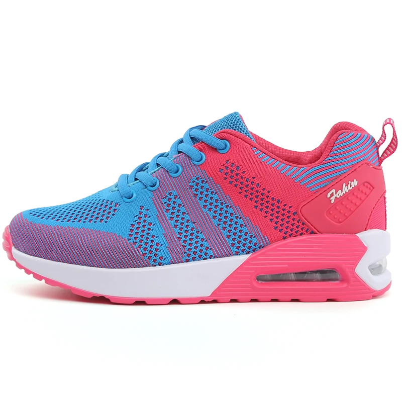 

Women's Casual Light Mesh Breathable Running Shoes Colorful Air Cushion Training Shoes