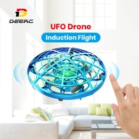 mini ufo drone flying ball magic drone helicopter 360%c2%b0rotating anti collision mini ufo drone toy for kid hand control quadcopter