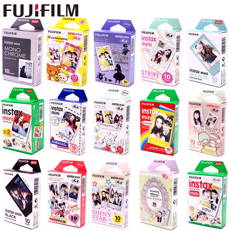 Фоторамка Fujifilm Instax Mini 10-100 листов фотобумага для мгновенной печати мини-камеры 9 8