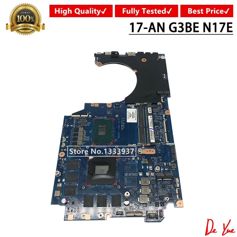 

DAG3BAMBAF0 для hp TPN-Q195 17-это 17T-AN G3BE N17E Материнская плата ноутбука L11138-601 L11138-001 L17013-601 I5-8300H материнская плата