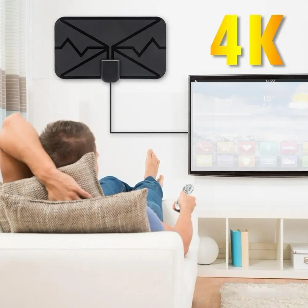 

Новая цифровая антенна, усилитель сигнала для телевизора, 50 дБи, с высоким коэффициентом усиления, Hdtv антенна, приемник сигнала, антенна для ...
