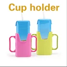 Выдвижной регулируемый держатель стакана для воды, пластиковая безопасная детская коробка для сока, молока, держатель стакана для питьевой бутылки, 4 цвета, чашка для воды