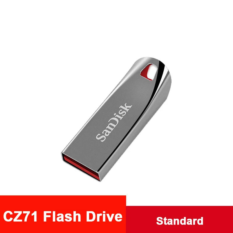 CZ71 Standard SanDisk usb флешка cle usb флеш-накопитель флэш-накопитель 64 ГБ 32 ГБ Флешка карта памяти 16 Гб otg флеш-накопитель с lightning для iphone iPod диск на ключ флешки карта памяти презервативы флеш накопитель юсб флешка - Цвет: CZ71 Standard