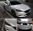 1020304050x152 см жемчужная керамическая Матовая атласная белая искусственная самоклеящаяся виниловая пленка для мотоцикла скутера наклейка