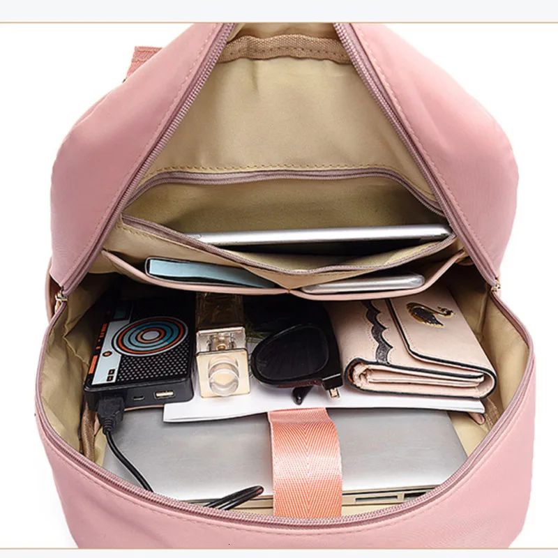 Mochila Feminina женский розовый рюкзак для ноутбука 14 15 дюймов женские школьные сумки