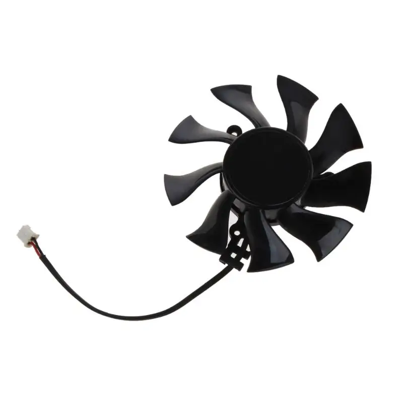 FD8015H12S 75 мм 2 контактный охлаждающий вентилятор для видеокарты Sapphire HD6850 HD4860