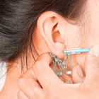 15 шт одноразовые стерильные уха прибор для пирсинга Безопасность здоровья инструмент стержня уха асептики Pierce Комплект пистолет пирсинг уха