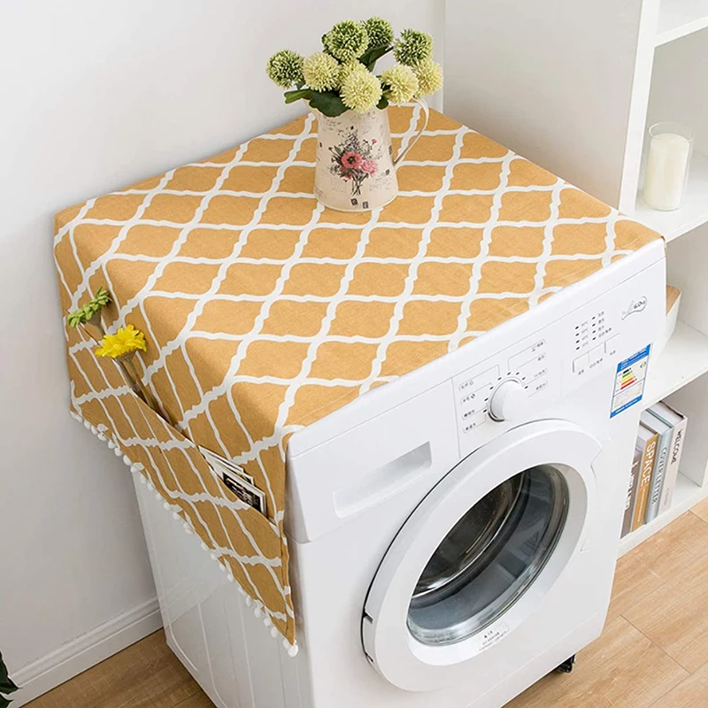 

2021NEW Refrigerator cover cloth single door refrigerator dust cover drum washing machine cover towel
