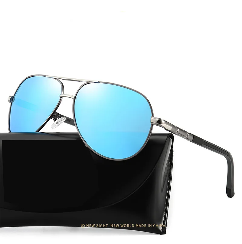 

AOZE Brand Designer Retro Men pilot Polarized Sunglasses Classic Drive Shades Glasses Top Quality Eyewear Mirror,UV400 8725