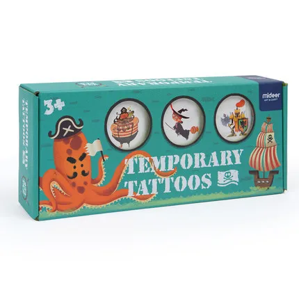 

253pcs/lot Waterproof False Body Art Tattoos Sticker Pvc Cartoon Stickers Diary Sticker Scrapbook Decoration Staionery Stickers