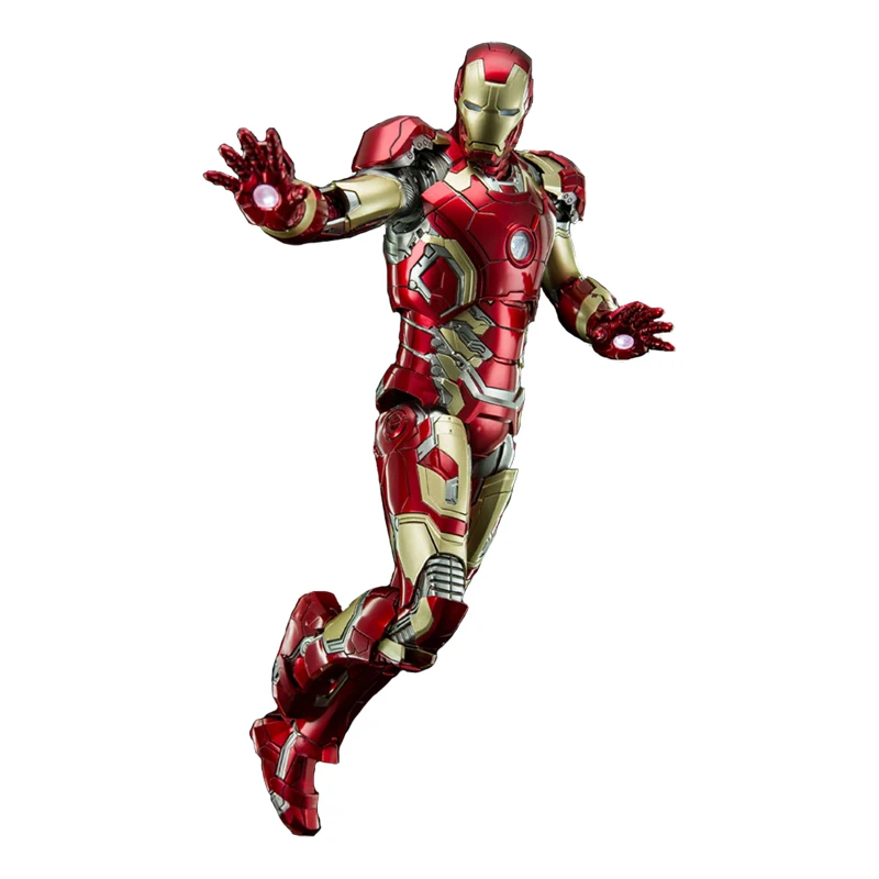 

Disney Avengers Alloy 1/9 Iron Man Mk43 Handmade Model Metal Doll Ornaments