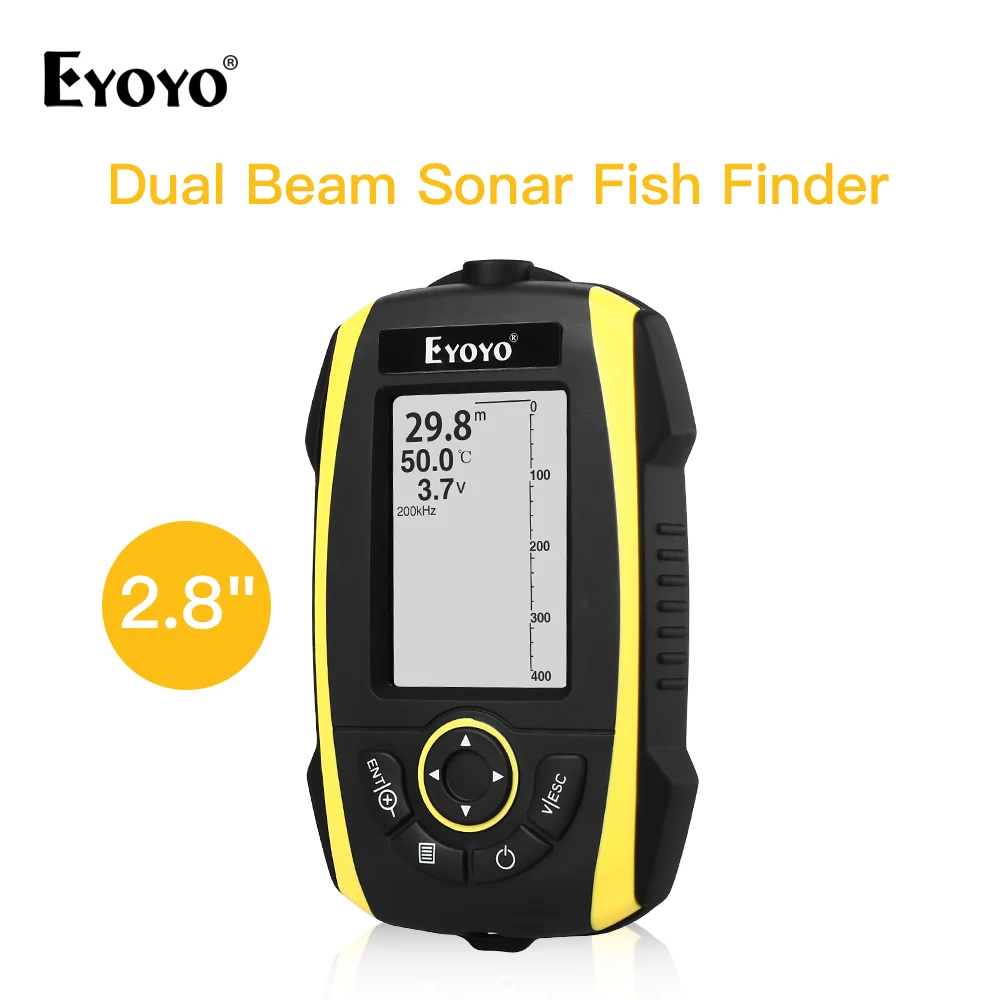 Эхолот эхолот Eyoyo E4 преобразователь для рыбалки segnalatori acustici pesca echosada