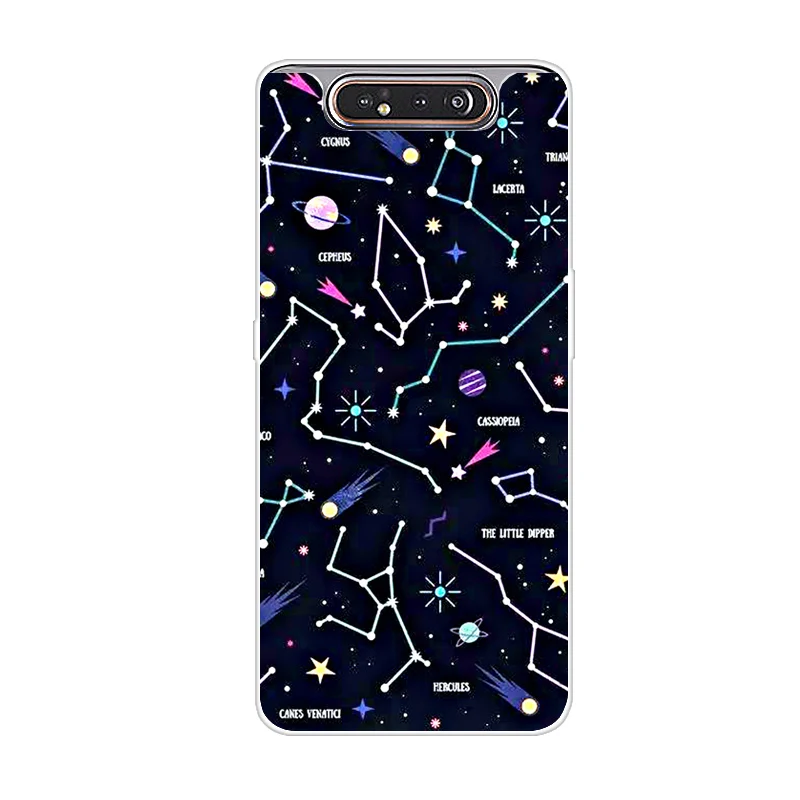 11 Для samsung Galaxy A80 чехол Модный Тонкий Мягкий ТПУ силиконовый чехол для samsung A80 чехол для телефона A 80 чехол s Coque Fundas - Цвет: 11