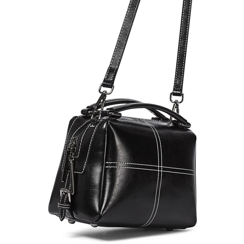 Женская сумка мессенджер из натуральной воловьей кожи| |